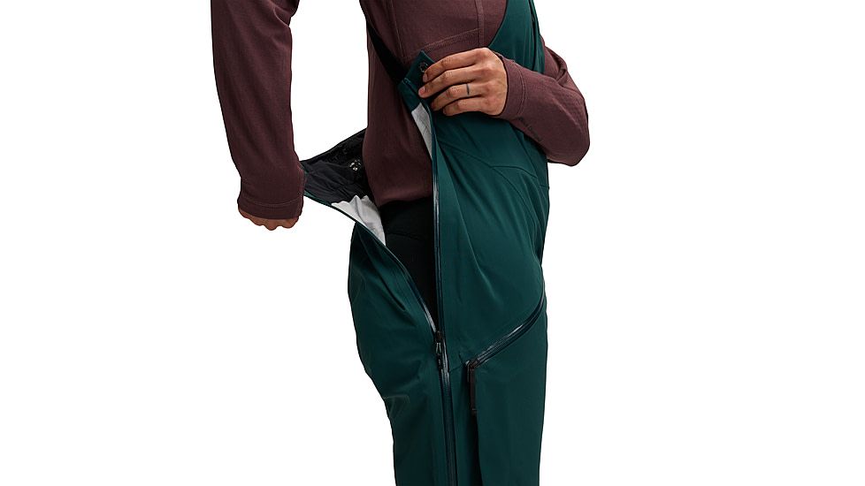 Black Diamond Factor Bibs - Womens, Deep Woods, Small, AP7410263062SML1