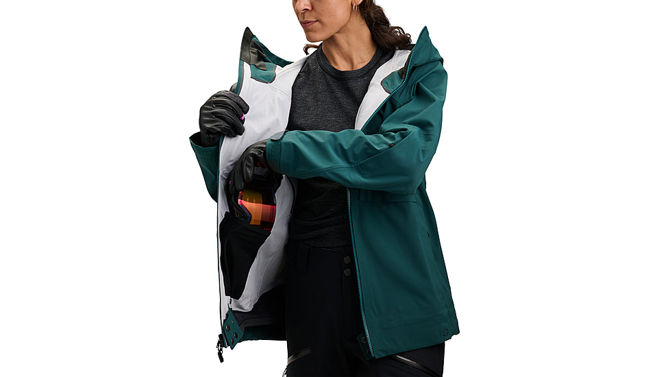 Black Diamond Factor Shell - Womens, Deep Woods, Medium, AP7461083062MED1