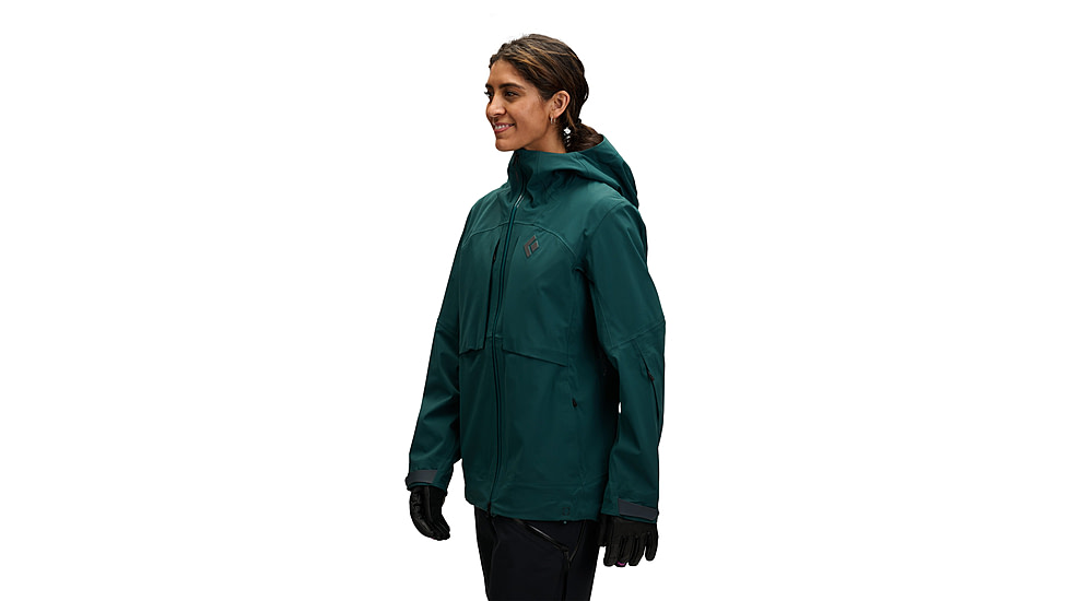 Black Diamond Factor Shell - Womens, Deep Woods, Medium, AP7461083062MED1