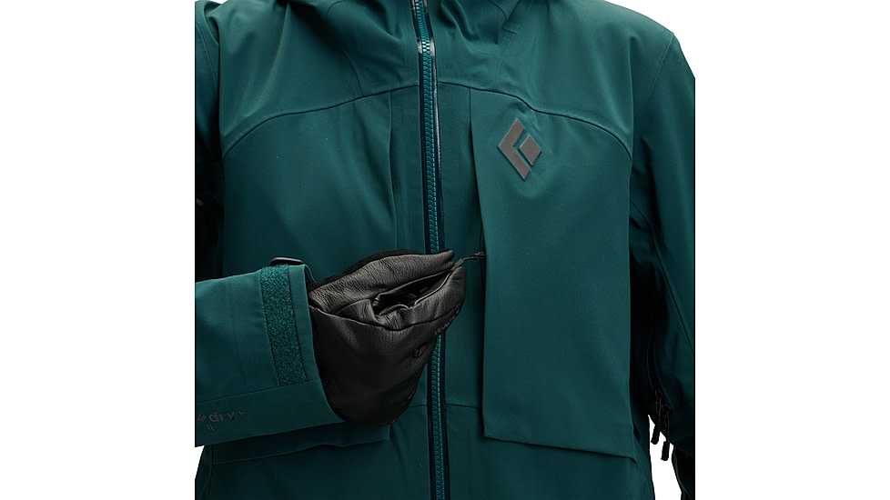 Black Diamond Factor Shell - Womens, Deep Woods, Medium, AP7461083062MED1