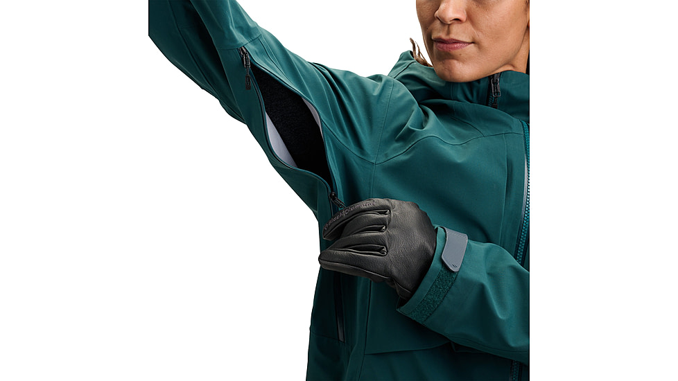 Black Diamond Factor Shell - Womens, Deep Woods, Medium, AP7461083062MED1