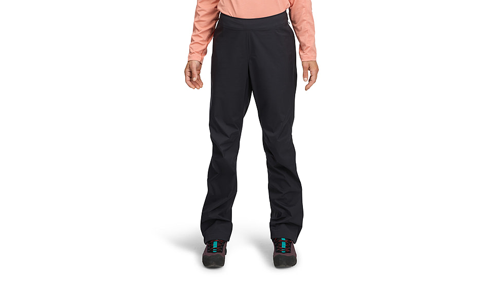 Black Diamond Fineline Stretch Full Zip Pants - Womens, Black, Medium/Short, AP7410450002MED1