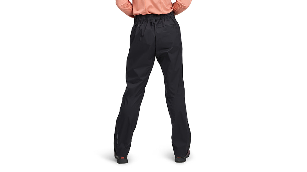 Black Diamond Fineline Stretch Full Zip Pants - Womens, Black, Medium/Short, AP7410450002MED1