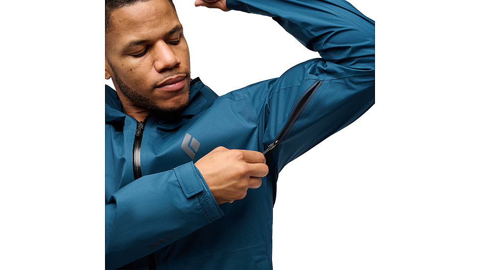 Black Diamond Fineline Stretch Shell - Mens, Indigo, Medium, AP7450384013MED1