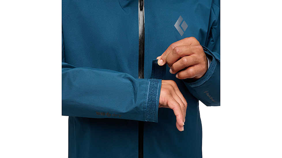 Black Diamond Fineline Stretch Shell - Mens, Indigo, Medium, AP7450384013MED1