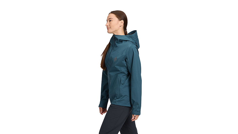 Black Diamond Fineline Stretch Shell - Womens, Midnight Blue, Small, AP7450414034SML1