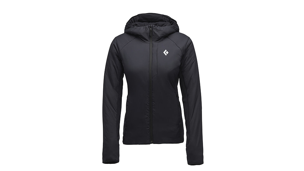 Black Diamond First Light Hybrid Hoody - Womens, Black, Large, AP7522660002LRG1