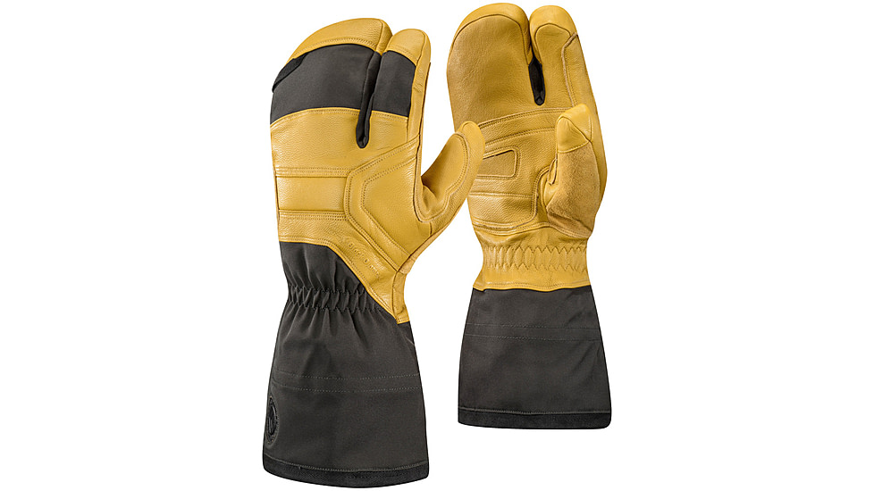 Black Diamond Guide Finger Gloves, Beeswax, Large, BD8010487025LRG1
