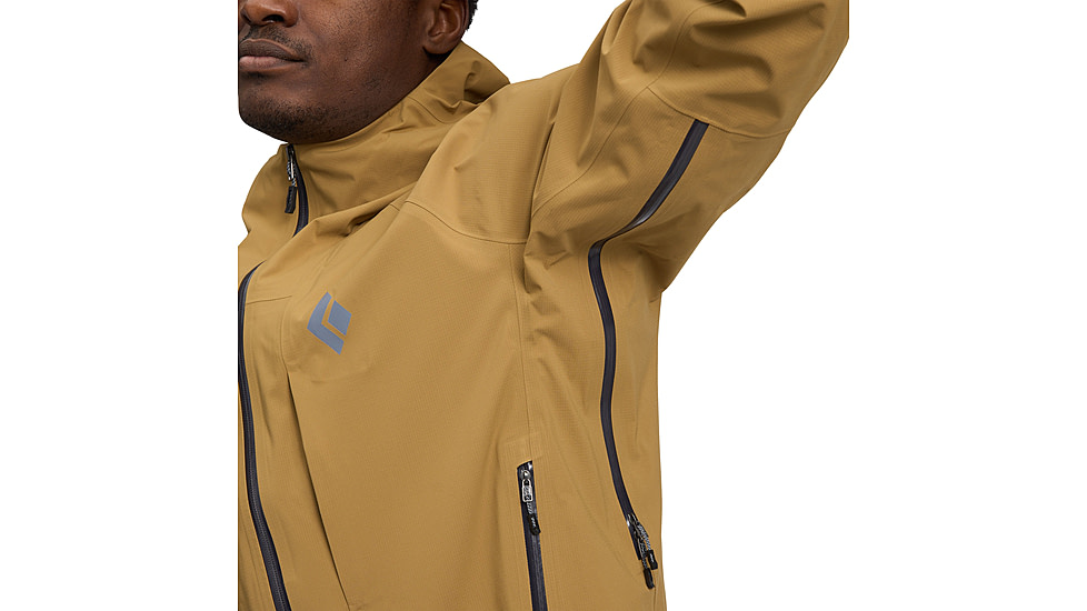Black Diamond Highline Stretch Shell - Mens, Flax, Small, AP7420102021SML1