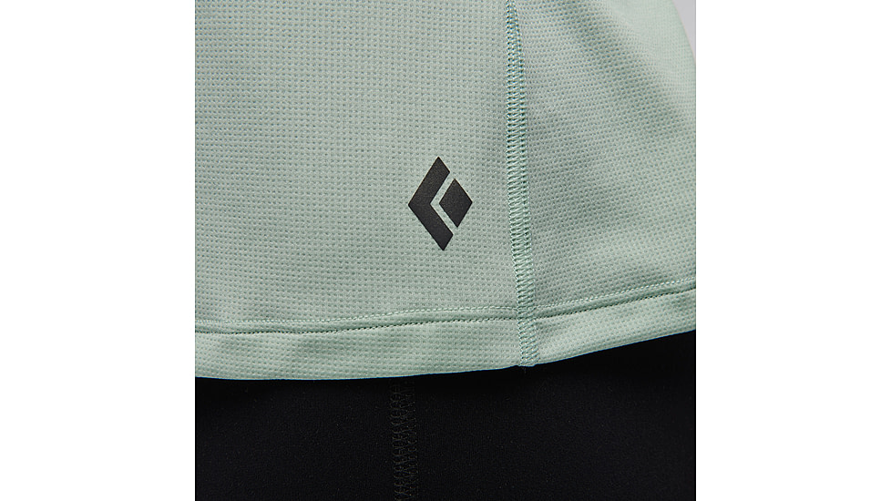 Black Diamond Lightwire Long Sleeve Tee - Womens, Foam Green, Medium, AP7520103041MED1