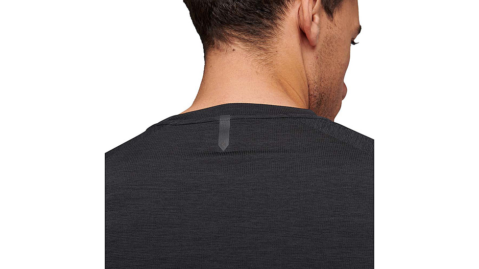 Black Diamond Lightwire LS Tech Tee - Mens, Black, Medium, AP7530900002MED1