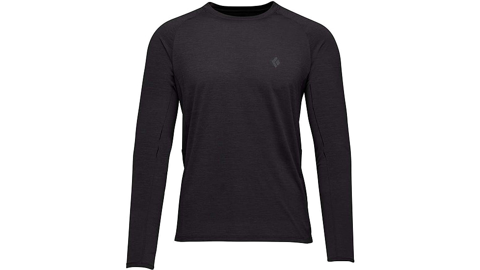 Black Diamond Lightwire LS Tech Tee - Mens, Black, Medium, AP7530900002MED1
