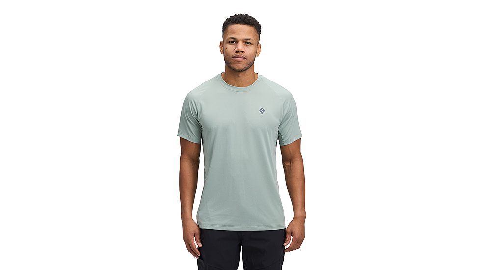 Black Diamond Lightwire Short Sleeve Tech Tee - Mens, Agave, Extra Large, AP7524273061XLG1