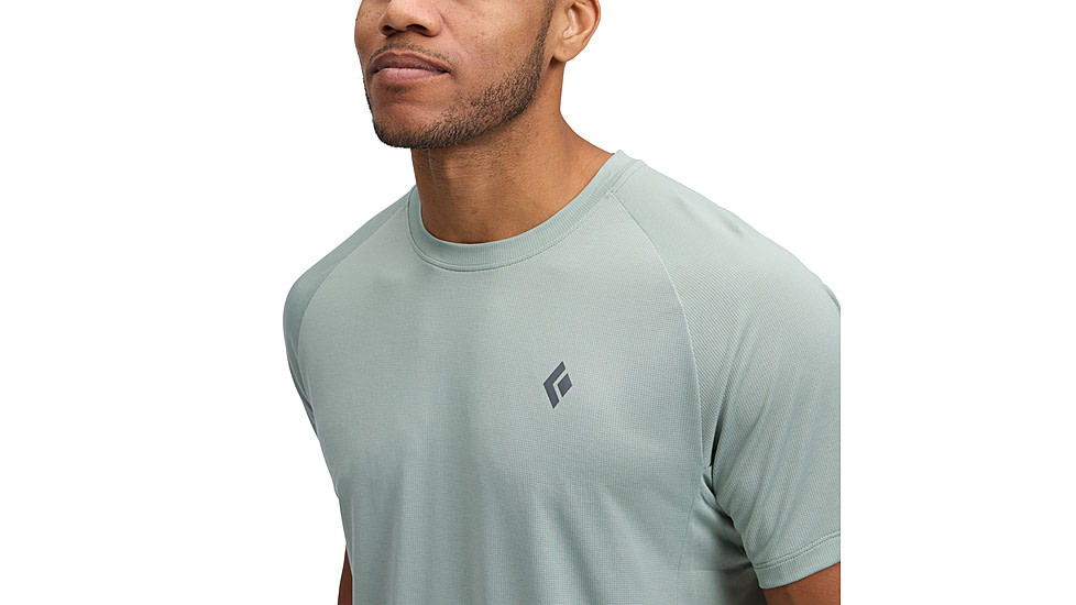 Black Diamond Lightwire Short Sleeve Tech Tee - Mens, Agave, Extra Large, AP7524273061XLG1