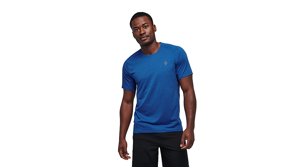 Black Diamond Lightwire Short Sleeve Tech Tee - Mens, Drifter Blue, Small, AP7524274066SML1