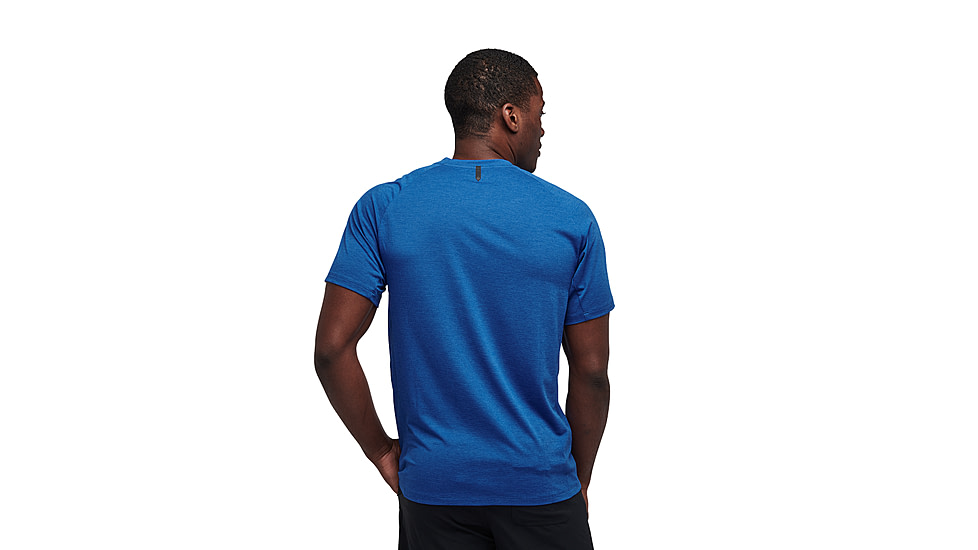 Black Diamond Lightwire Short Sleeve Tech Tee - Mens, Drifter Blue, Small, AP7524274066SML1