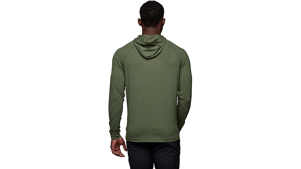 Black Diamond LS Alpenglow Hoody - Mens, Tundra, Small, AP7520203010SML1