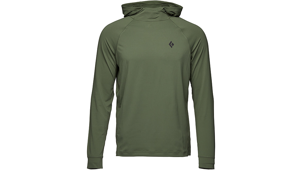 Black Diamond LS Alpenglow Hoody - Mens, Tundra, Small, AP7520203010SML1