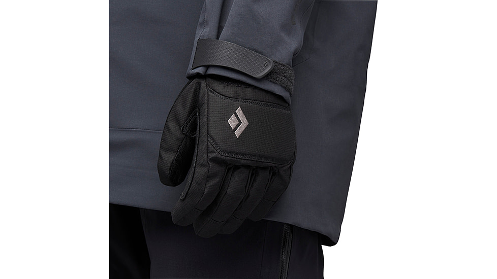 Black Diamond Mission Gloves, Black, Small, BD8010590002SML1