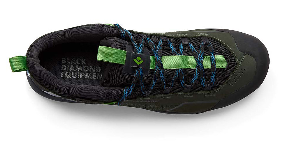 Black Diamond Mission Leather LW WP Approach Shoes - Mens, Cypress/Black, 8.5, BD58003291580851