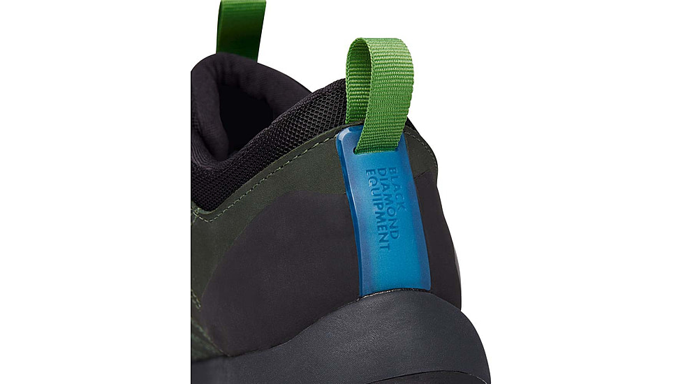Black Diamond Mission Leather LW WP Approach Shoes - Mens, Cypress/Black, 8.5, BD58003291580851