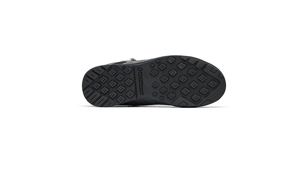Black Diamond Missn Leather Mid WP Approach Shoes - Womens, Steel Grey/Costal Blue, 8.5, BD58002793750851