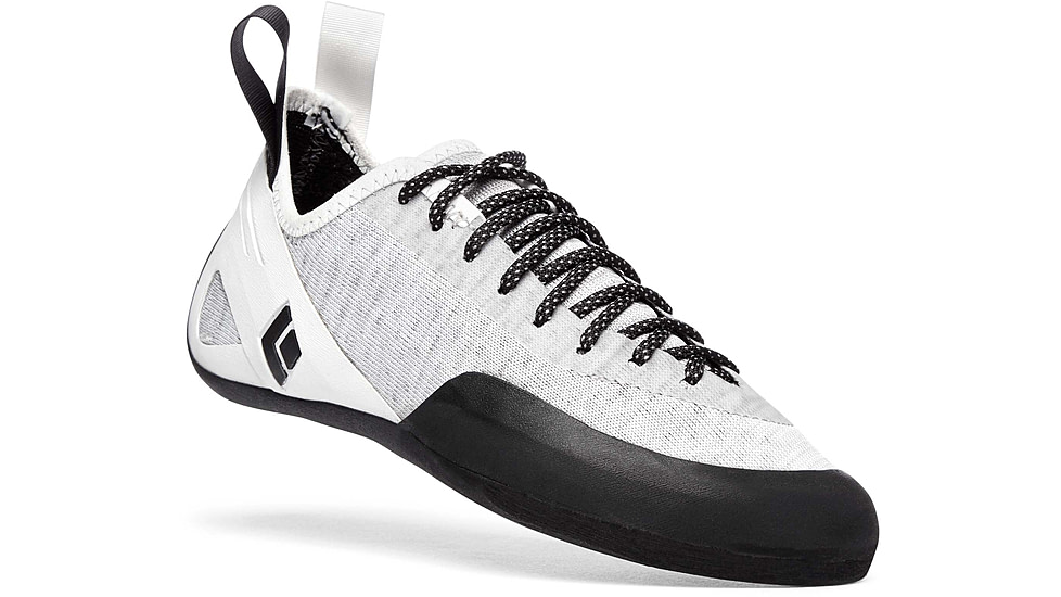Black Diamond Momentum Lace Climbing Shoes - Womens, White/Alloy, 8, BD57010893130801