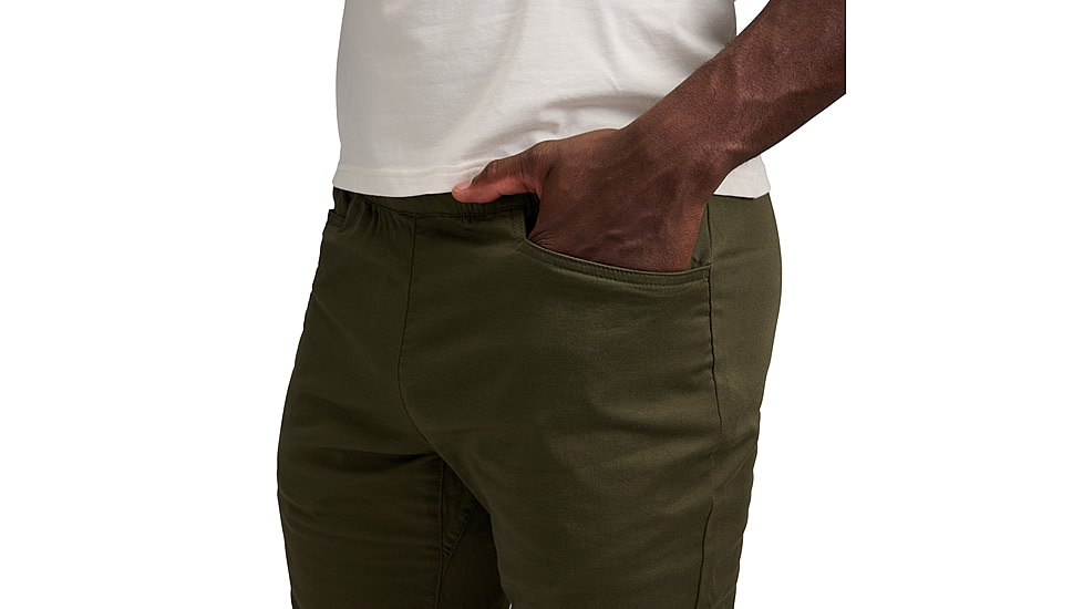 Black Diamond Notion Shorts - Mens, Dark Moss, 2XL, AP7511253004XXL1