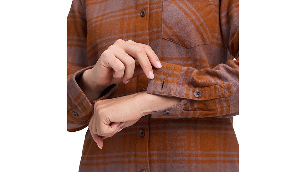 Black Diamond Project Flannel - Womens, Dark Mauve/Clay, Small, AP7440669723SML1