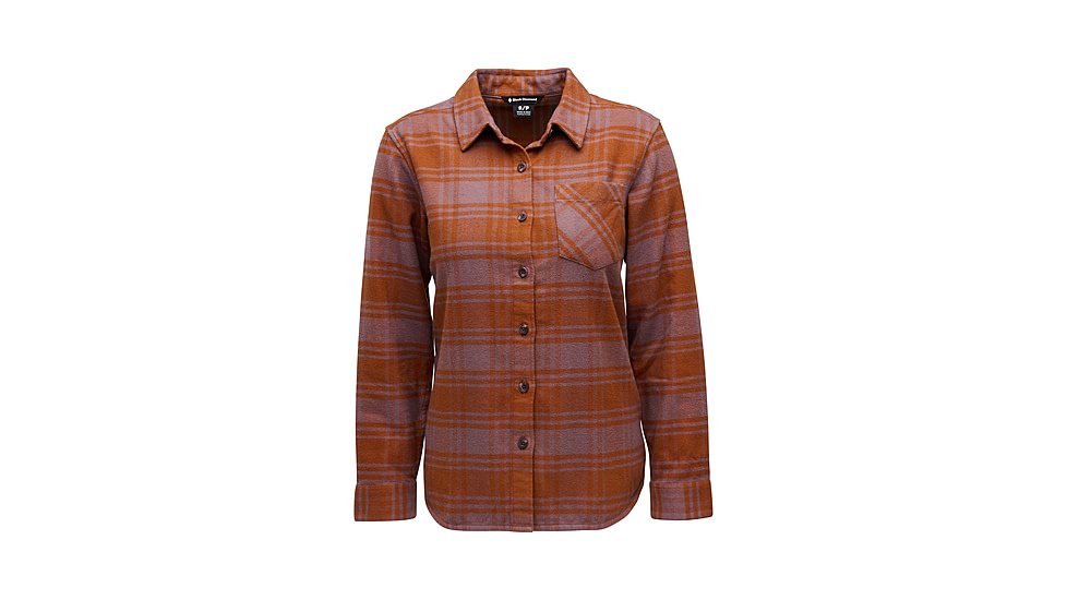 Black Diamond Project Flannel - Womens, Dark Mauve/Clay, Small, AP7440669723SML1