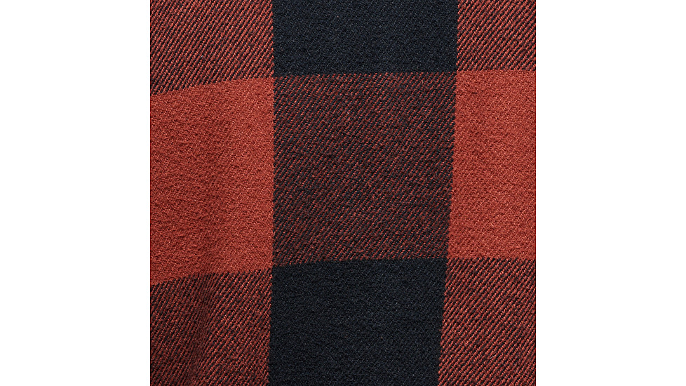 Black Diamond Project Lined Flannel - Mens, Iron Red/Black, Medium, AP7440659633MED1