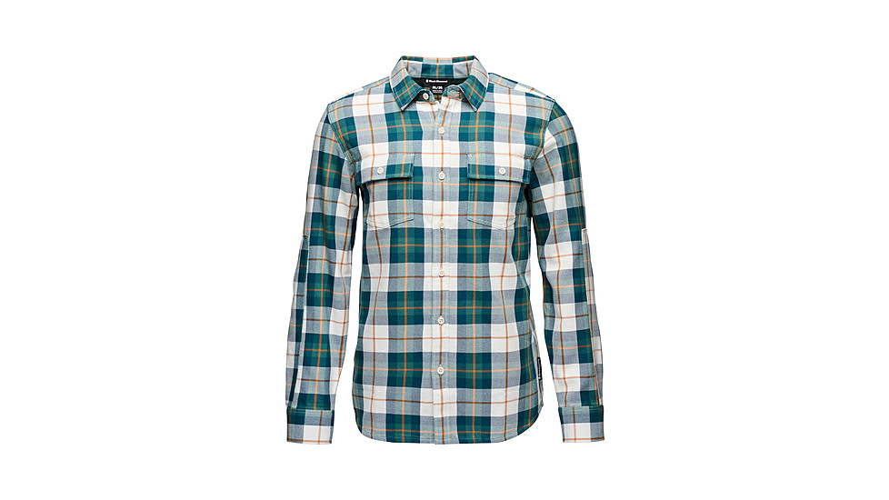 Black Diamond Project Twill Shirt - Men's, Raging Sea/Henna, Medium, AP7530919651MED1