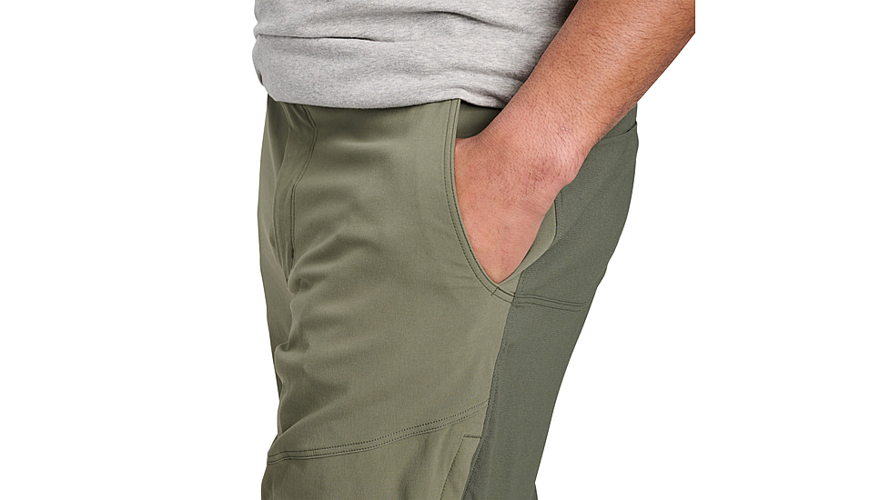 Black Diamond Pursuit Hybrid Pants - Mens, Tundra, 38, AP75015030100381