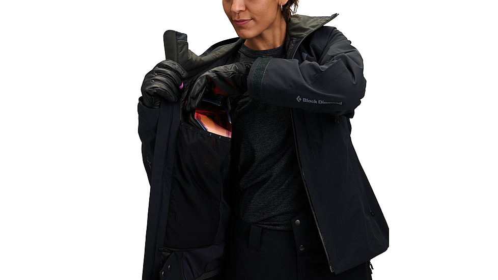 Black Diamond Recon Insulated Shell - Womens, Black, Small, AP7450470002SML1