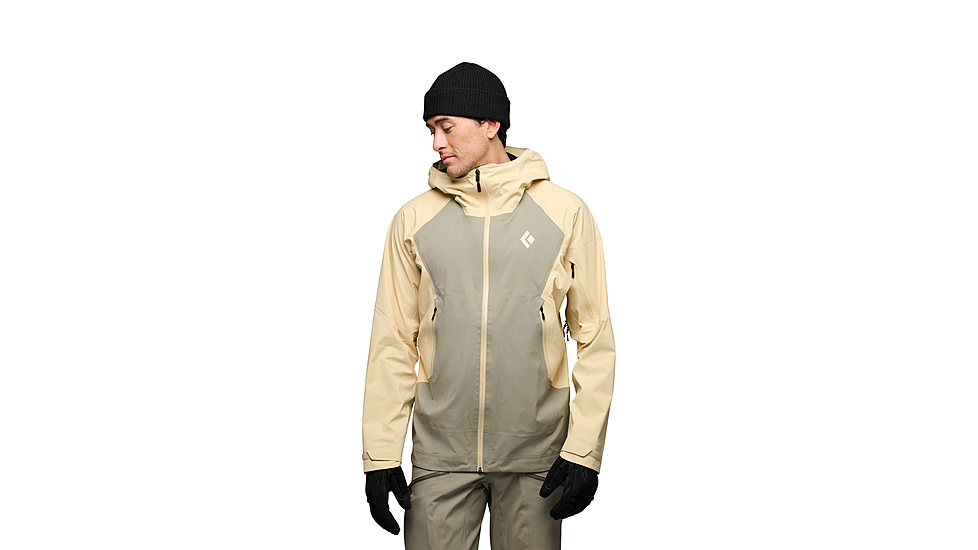 Black Diamond Recon LT Stretch Shell - Mens, Pine Smoke/Carbon, Medium, AP7450199654MED1