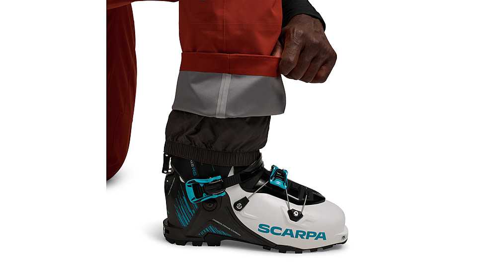 Black Diamond Recon Stretch Bibs - Mens, Saffron/Burnt Sienna, Small, AP7410289712SML1