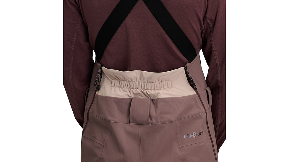 Black Diamond Recon Stretch Bibs - Womens, Pale Mauve/Dark Mauve, Small, AP7410359711SML1