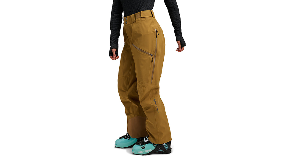Black Diamond Recon Stretch Pants - Womens, Flax, Medium, AP7410392021MED1