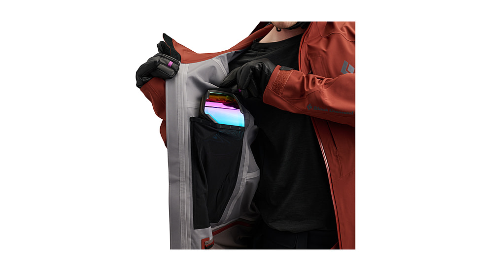 Black Diamond Recon Stretch Shell - Mens, Iron Red, Medium, AP7450466053MED1