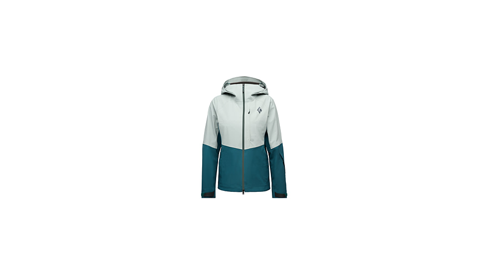 Black Diamond Recon Stretch Shell - Womens, Agave/Deep Woods, Medium, AP7450499700MED1
