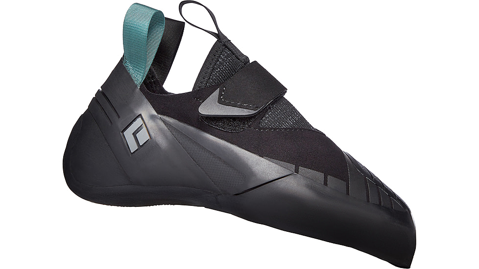 Black Diamond Shadow LV Climbing Shoes, 8 US Men's, 9 Women's, Black, BD57011700020801