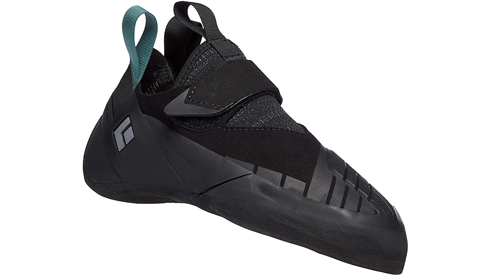 Black Diamond Shadow LV Climbing Shoes, 8 US Men's, 9 Women's, Black, BD57011700020801