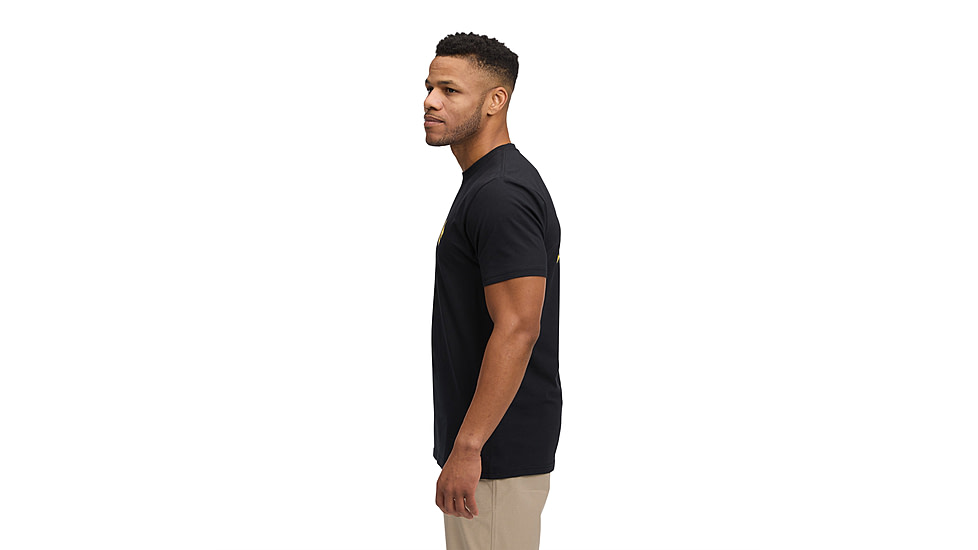 Black Diamond Shredded Short Sleeve Tee - Mens, Black, Small, AP7524920002SML1