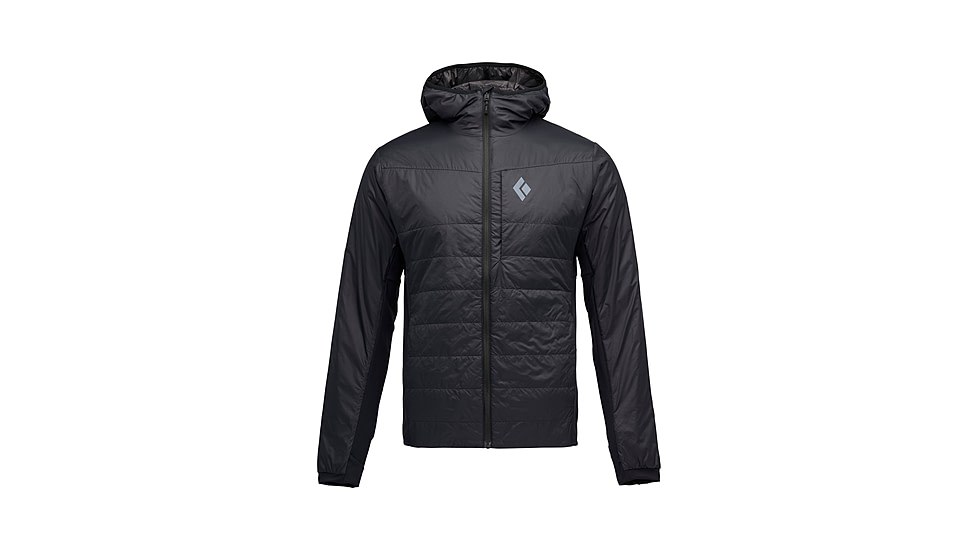 Black Diamond Solution 1.0 Hoody - Mens, Black, Large, AP7460140002LRG1