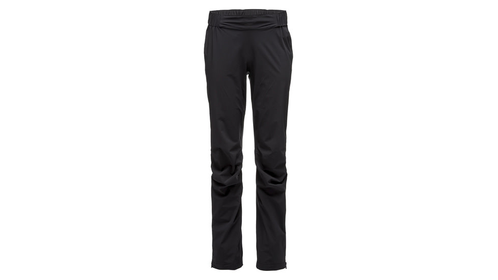 Black Diamond StormLine Stretch Rain Pants - Womens, Black, Large, APLX94015LRG1