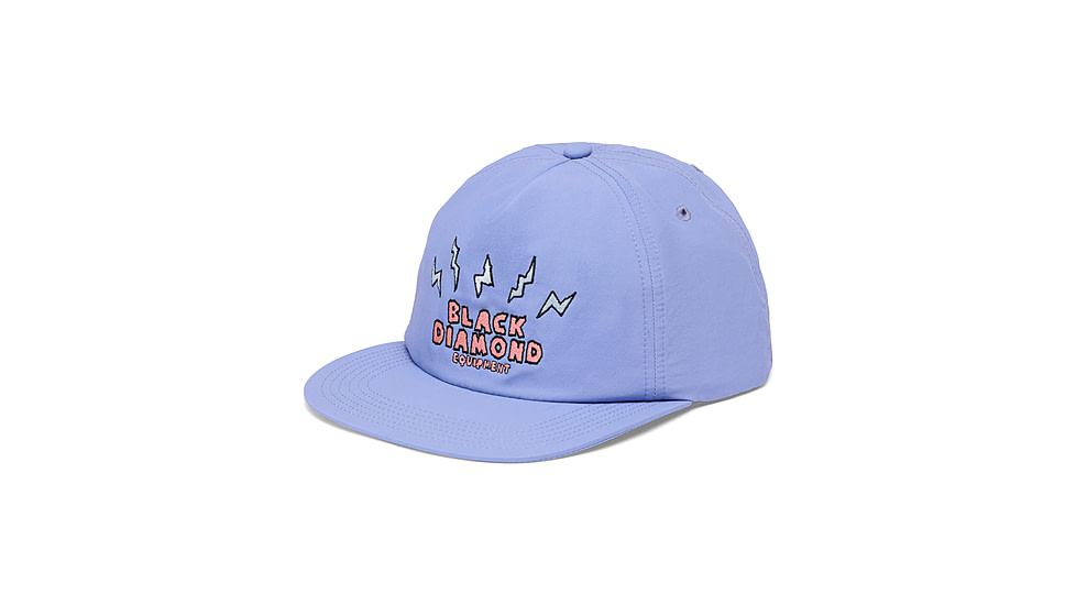 Black Diamond Synthetic Surf Hat, Soft Lilac/Lightning Bolts, AP7230559685ALL1