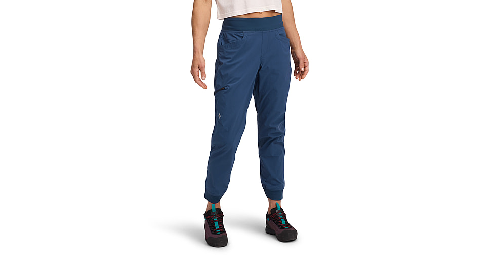 Black Diamond Technician Jogger Pants - Womens, Indigo, Medium, AP7501654013MED1