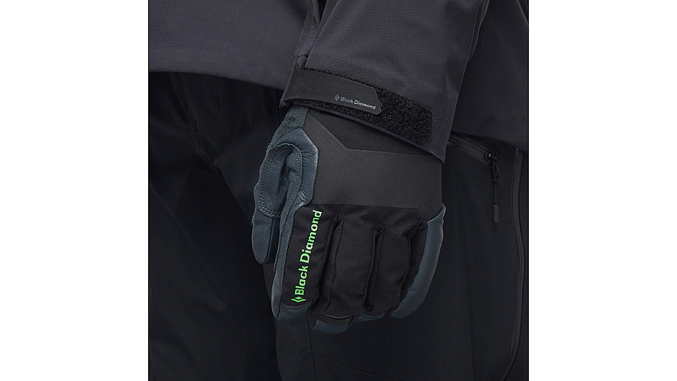 Black Diamond Terminator Gloves, Black, Small, BD8011470002SML1