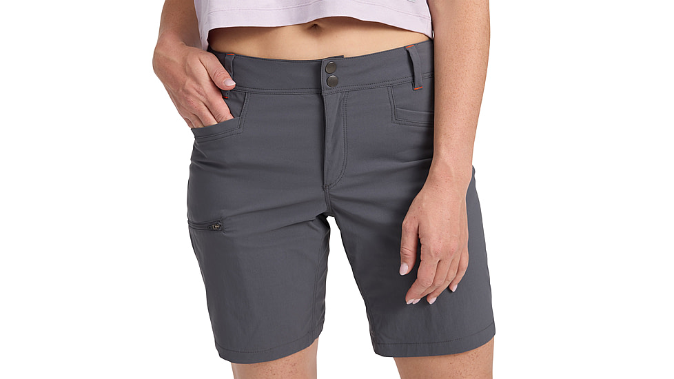 Black Diamond Valley Shorts - Womens, Anthracite, 4, AP75016400010041