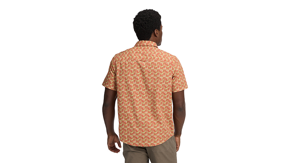 Black Diamond Wingate Short Sleeve Shirt - Mens, Burnt Sienna Desert Tower, Large, AP7530119664LRG1